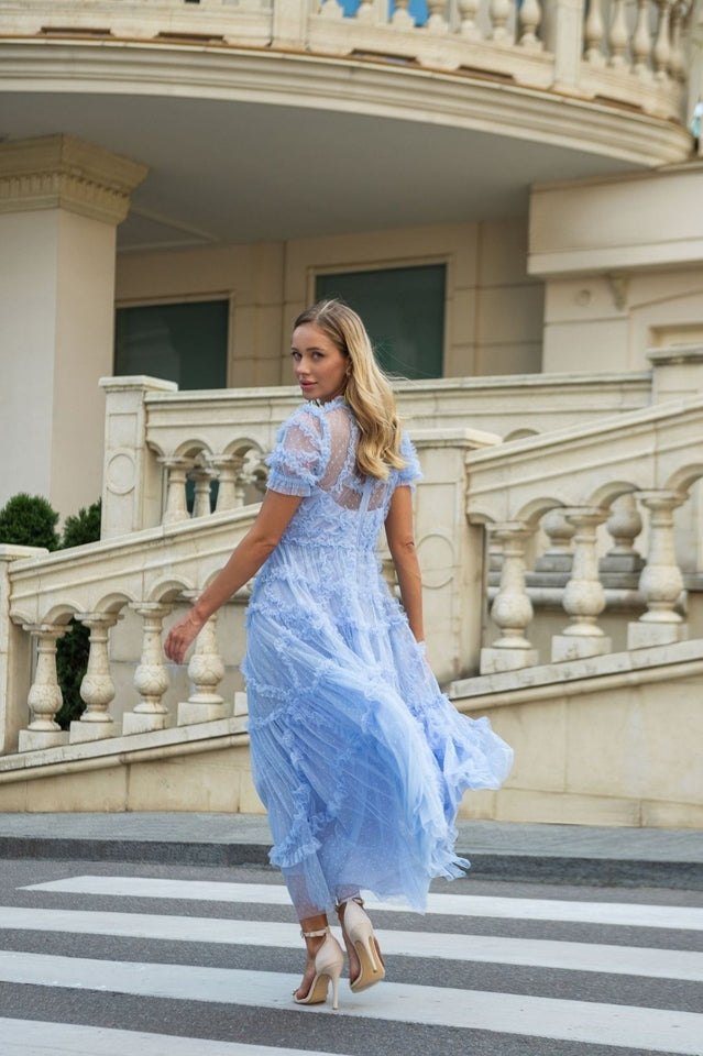 Kinley Ruched Ruffle Hem Maxi Dress | Dress In Beauty Kinley Ruched Ruffle Hem Maxi Dress | Dress In Beauty