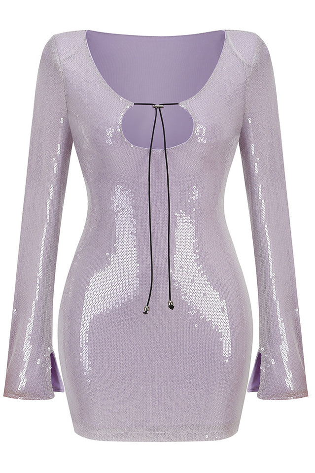 Solaria Sequined Tulle Mini Dress | Dress In Beauty Solaria Sequined Tulle Mini Dress | Dress In Beauty