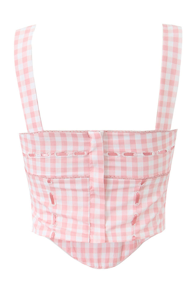 Lottie Shortcake Gingham Corset | Dress In Beauty Lottie Shortcake Gingham Corset | Dress In Beauty