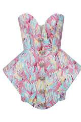 Peplum-Bustier Mini Dress | Dress In Beauty Peplum-Bustier Mini Dress | Dress In Beauty