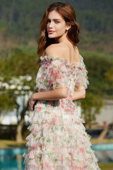 Nola Ruched Floral Maxi Dress | Dress In Beauty Nola Ruched Floral Maxi Dress | Dress In Beauty