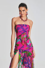 Nicole Silk Chiffon Dress | Dress In Beauty Nicole Silk Chiffon Dress | Dress In Beauty