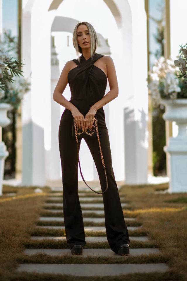 Backless Hooded Jumpsuit With Slip Pockets | Dress In Beauty Backless Hooded Jumpsuit With Slip Pockets | Dress In Beauty