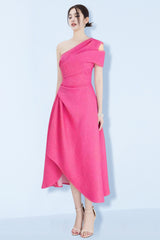 Silvie One Shoulder Midi Asymmetric Dress | Dress In Beauty Silvie One Shoulder Midi Asymmetric Dress | Dress In Beauty