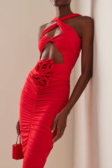 Genevieve Rose Ruched Dress | Dress In Beauty Genevieve Rose Ruched Dress | Dress In Beauty