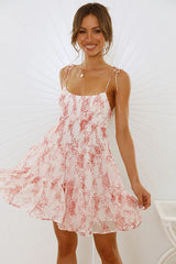 Floral Ruffled Mini Dress | Dress In Beauty Floral Ruffled Mini Dress | Dress In Beauty