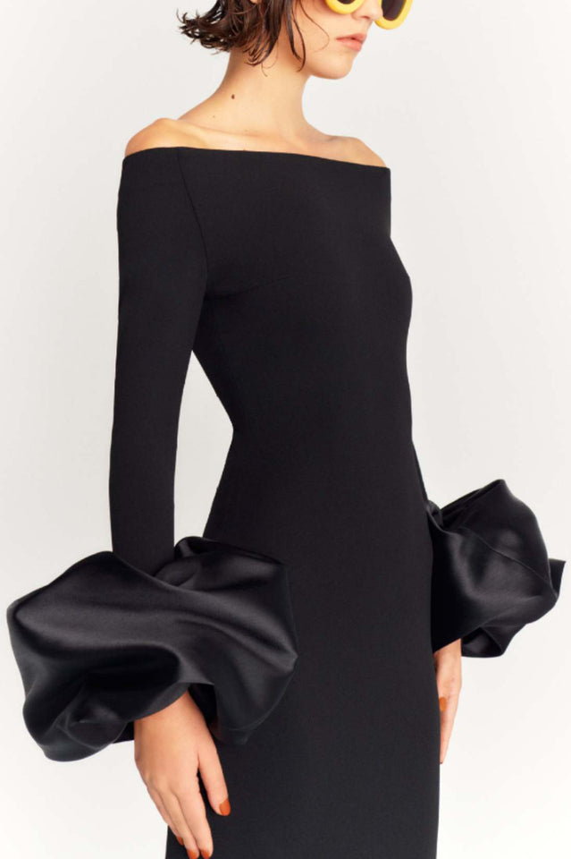 Talia Oversized-Cuffs Gown | Dress In Beauty Talia Oversized-Cuffs Gown | Dress In Beauty