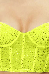 Tropical Dream Embellished Bustier Crop Top | Dress In Beauty Tropical Dream Embellished Bustier Crop Top | Dress In Beauty