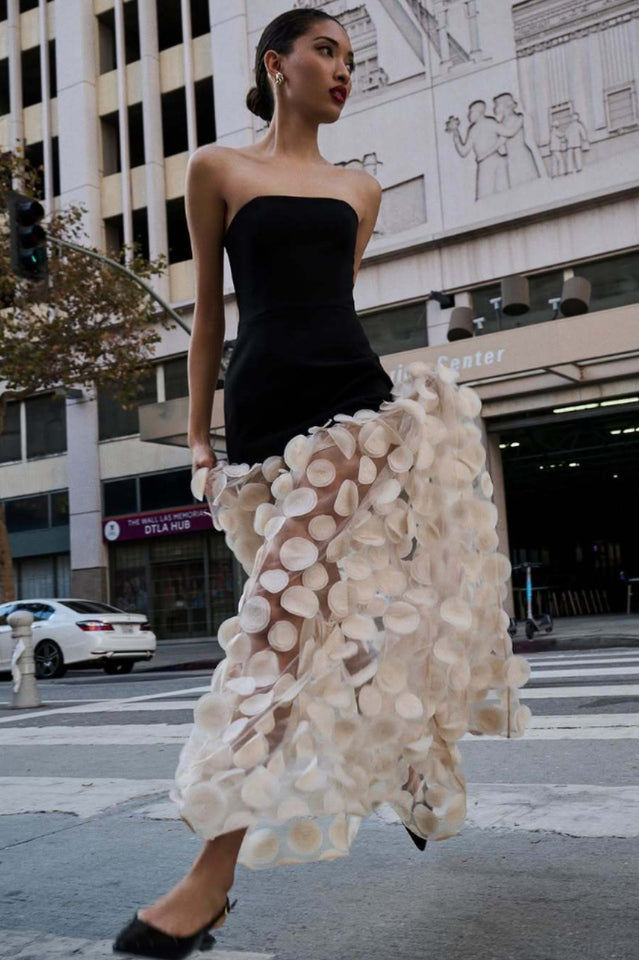 Strapless Flare Gown | Dress In Beauty Strapless Flare Gown | Dress In Beauty