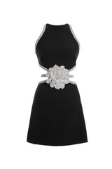 Luna Crystal Floral Embellished Mini Dress | Dress In Beauty Luna Crystal Floral Embellished Mini Dress | Dress In Beauty