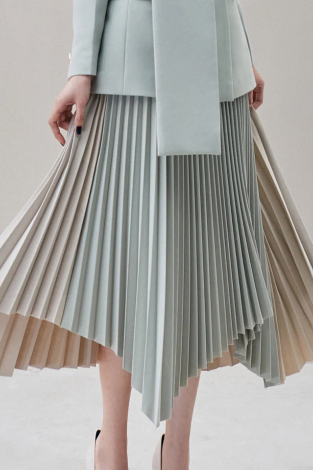 Blaire Gray Ruched Blazer Set | Dress In Beauty Blaire Gray Ruched Blazer Set | Dress In Beauty