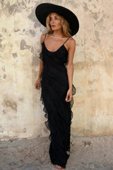 Ocean Waves Tiered Ruffle Maxi Dress | Dress In Beauty Ocean Waves Tiered Ruffle Maxi Dress | Dress In Beauty