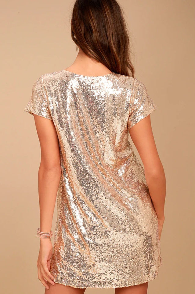 Light Up the Night Sequin Shift Dress | Dress In Beauty Light Up the Night Sequin Shift Dress | Dress In Beauty