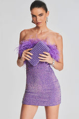 Torin Sequin Feather Dress | Dress In Beauty Torin Sequin Feather Dress | Dress In Beauty