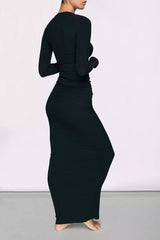 Soft Lounge Ruched Long Skirt | Dress In Beauty Soft Lounge Ruched Long Skirt | Dress In Beauty