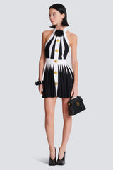 Backless Knit Dress With Rose Detail | Dress In Beauty Backless Knit Dress With Rose Detail | Dress In Beauty