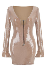 Solaria Sequined Tulle Mini Dress | Dress In Beauty Solaria Sequined Tulle Mini Dress | Dress In Beauty