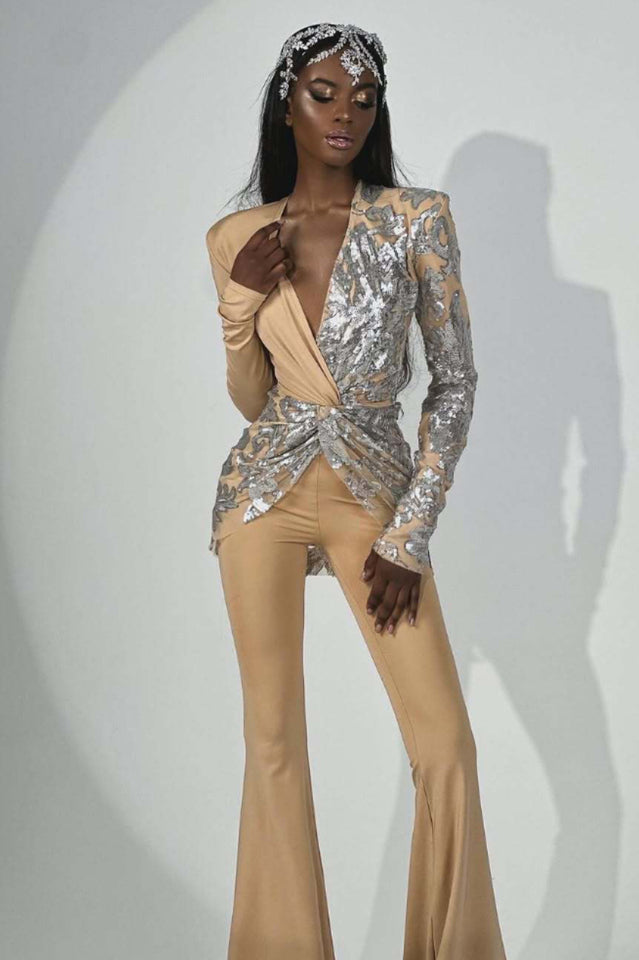 Long Sleeve Sequin Jumpsuit | Dress In Beauty Long Sleeve Sequin Jumpsuit | Dress In Beauty