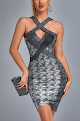 Rutia Metallic Mini Bandage Dress | Dress In Beauty Rutia Metallic Mini Bandage Dress | Dress In Beauty