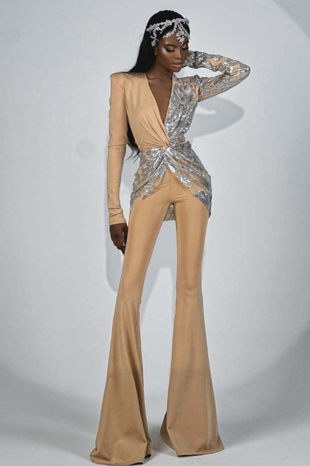 Long Sleeve Sequin Jumpsuit | Dress In Beauty Long Sleeve Sequin Jumpsuit | Dress In Beauty