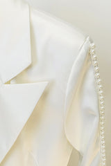 Ossie Pearl Embellished Cutout Blazer Set | Dress In Beauty Ossie Pearl Embellished Cutout Blazer Set | Dress In Beauty
