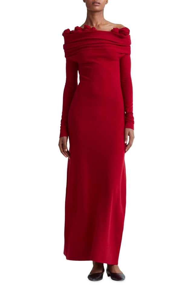 Evelyn Floral Applique One Shoulder Maxi Dress | Dress In Beauty Evelyn Floral Applique One Shoulder Maxi Dress | Dress In Beauty