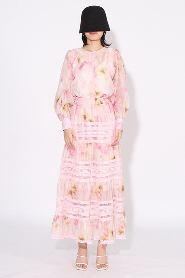 Faye Floral Top + Skirt Set | Dress In Beauty Faye Floral Top + Skirt Set | Dress In Beauty