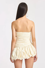 Balloon Draped Mini Dress | Dress In Beauty Balloon Draped Mini Dress | Dress In Beauty