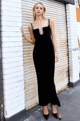 Diamanté Maxi Dress in Velvet | Dress In Beauty Diamanté Maxi Dress in Velvet | Dress In Beauty