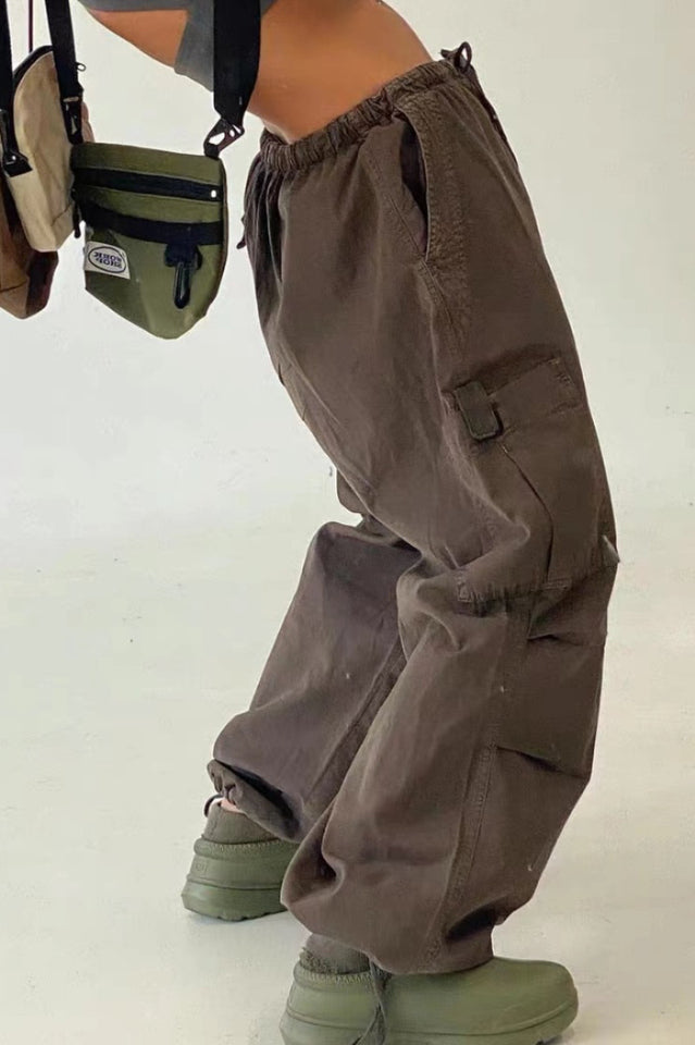 Vintage Parachute Cargo Pants | Dress In Beauty Vintage Parachute Cargo Pants | Dress In Beauty