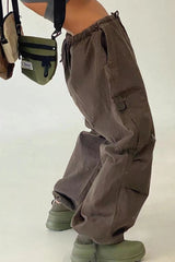 Vintage Parachute Cargo Pants | Dress In Beauty Vintage Parachute Cargo Pants | Dress In Beauty