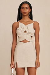 Alma Flower Detail Cut Out Midi Dress | Dress In Beauty Alma Flower Detail Cut Out Midi Dress | Dress In Beauty