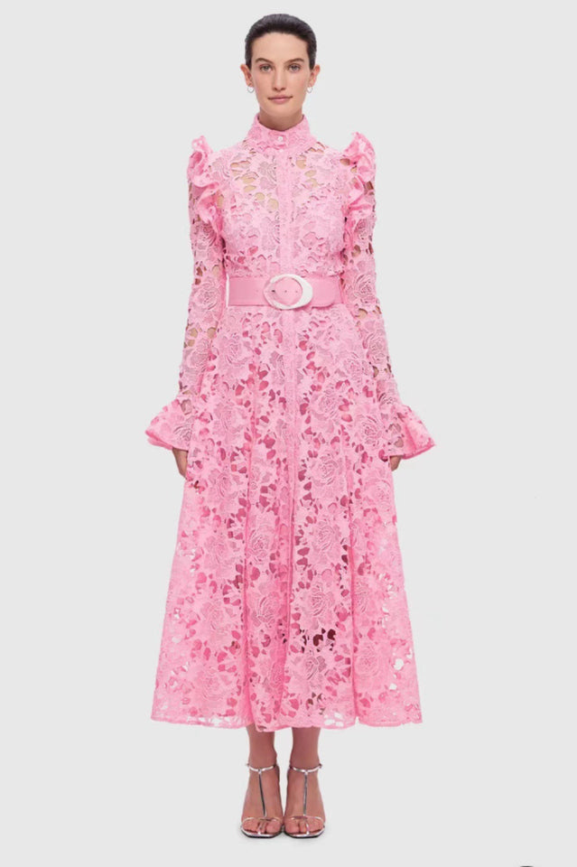 Aliyah Lace Butterfly Sleeve Midi Dress | Dress In Beauty Aliyah Lace Butterfly Sleeve Midi Dress | Dress In Beauty