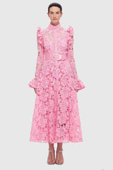 Aliyah Lace Butterfly Sleeve Midi Dress | Dress In Beauty Aliyah Lace Butterfly Sleeve Midi Dress | Dress In Beauty