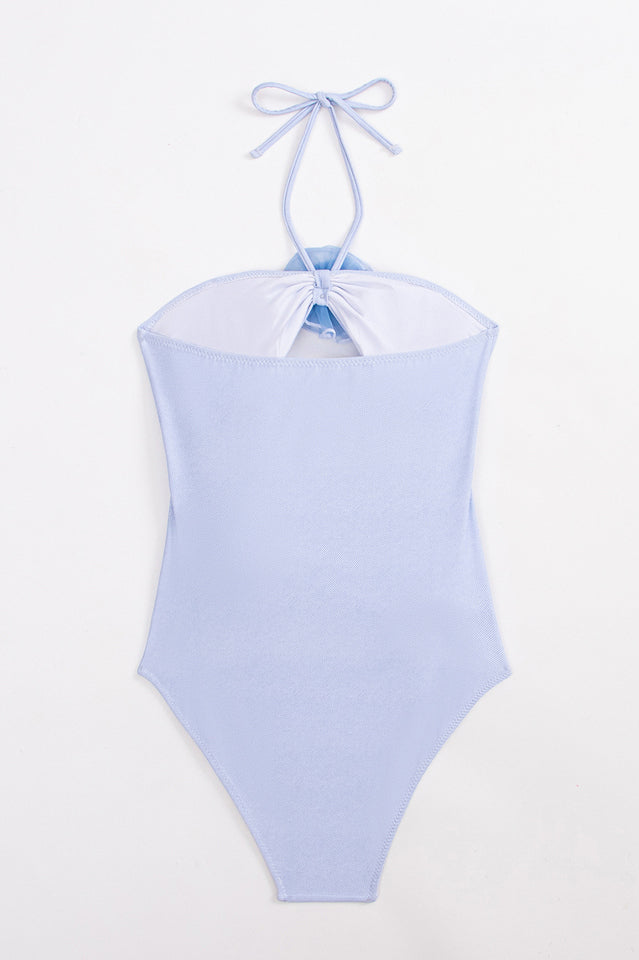 Flower Decoration One Piece Swimsuit | Dress In Beauty Flower Decoration One Piece Swimsuit | Dress In Beauty