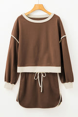 Rosey Red Pullover & Skort Set | Dress In Beauty Rosey Red Pullover & Skort Set | Dress In Beauty