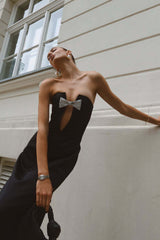 Tube Top Bows Gown | Dress In Beauty Tube Top Bows Gown | Dress In Beauty