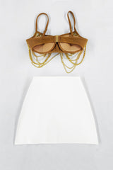 Sable Pearl Body Chain Set | Dress In Beauty Sable Pearl Body Chain Set | Dress In Beauty