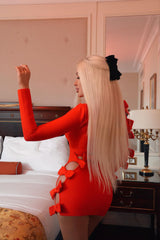 Adrien Hollow Out Bow Dress | Dress In Beauty Adrien Hollow Out Bow Dress | Dress In Beauty