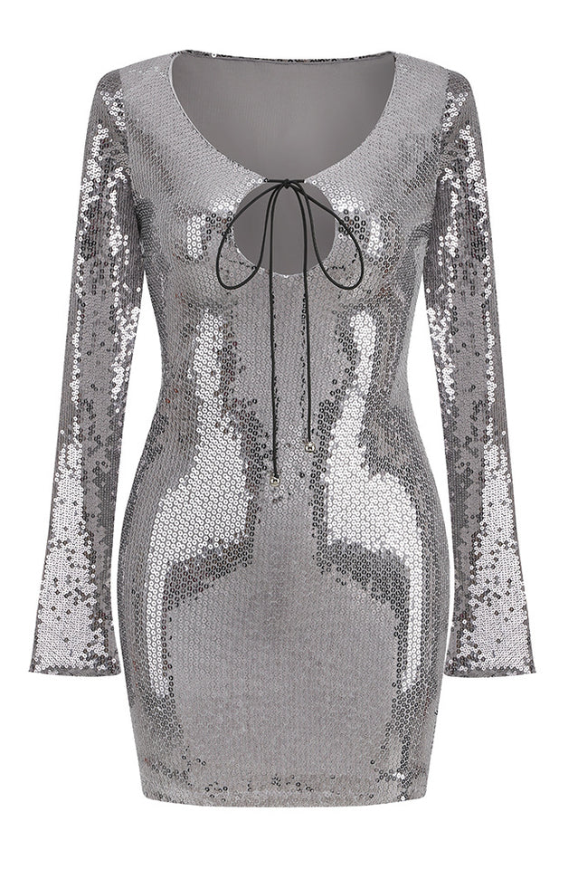 Solaria Sequined Tulle Mini Dress | Dress In Beauty Solaria Sequined Tulle Mini Dress | Dress In Beauty