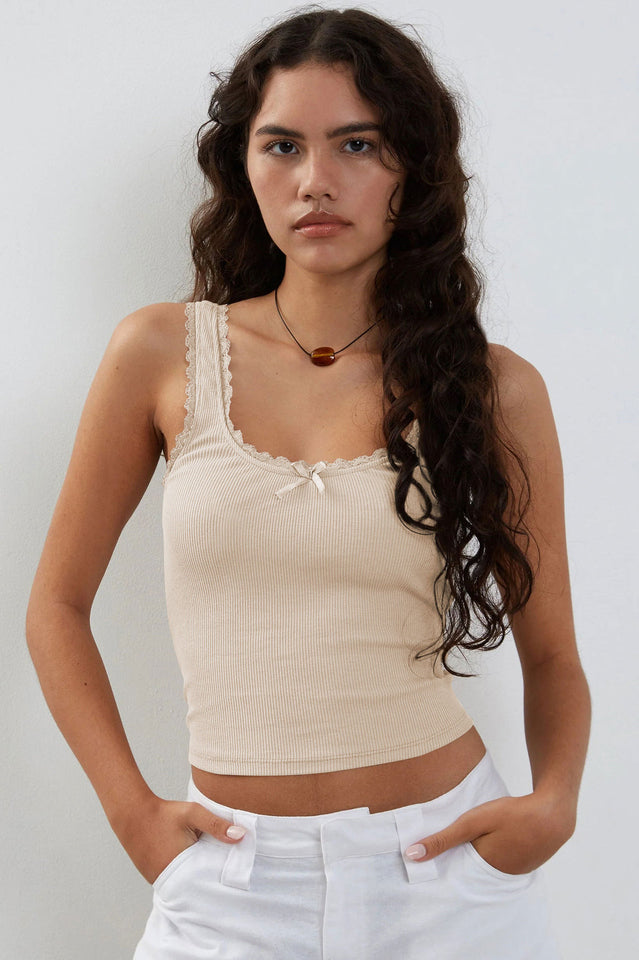 Lace Detailed Square Neck Top | Dress In Beauty Lace Detailed Square Neck Top | Dress In Beauty