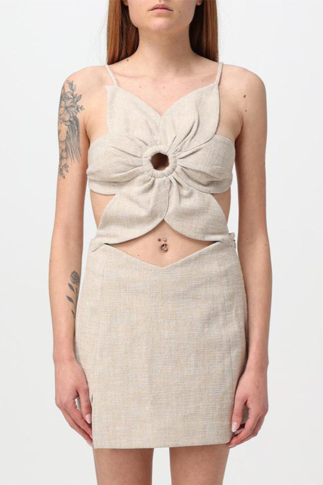 Alma Flower Detail Cut Out Midi Dress | Dress In Beauty Alma Flower Detail Cut Out Midi Dress | Dress In Beauty