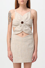 Alma Flower Detail Cut Out Midi Dress | Dress In Beauty Alma Flower Detail Cut Out Midi Dress | Dress In Beauty