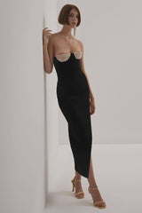 Baroque Pearl Chest Cup Dress | Dress In Beauty Baroque Pearl Chest Cup Dress | Dress In Beauty