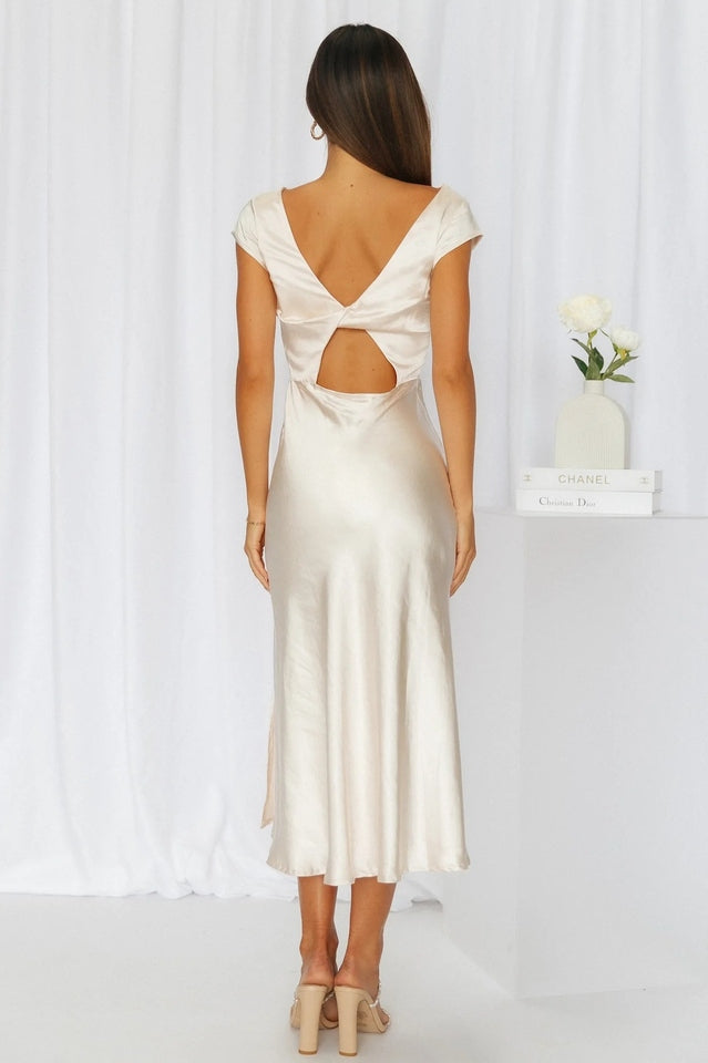 Get In Formation Satin Midi Dress | Dress In Beauty Get In Formation Satin Midi Dress | Dress In Beauty