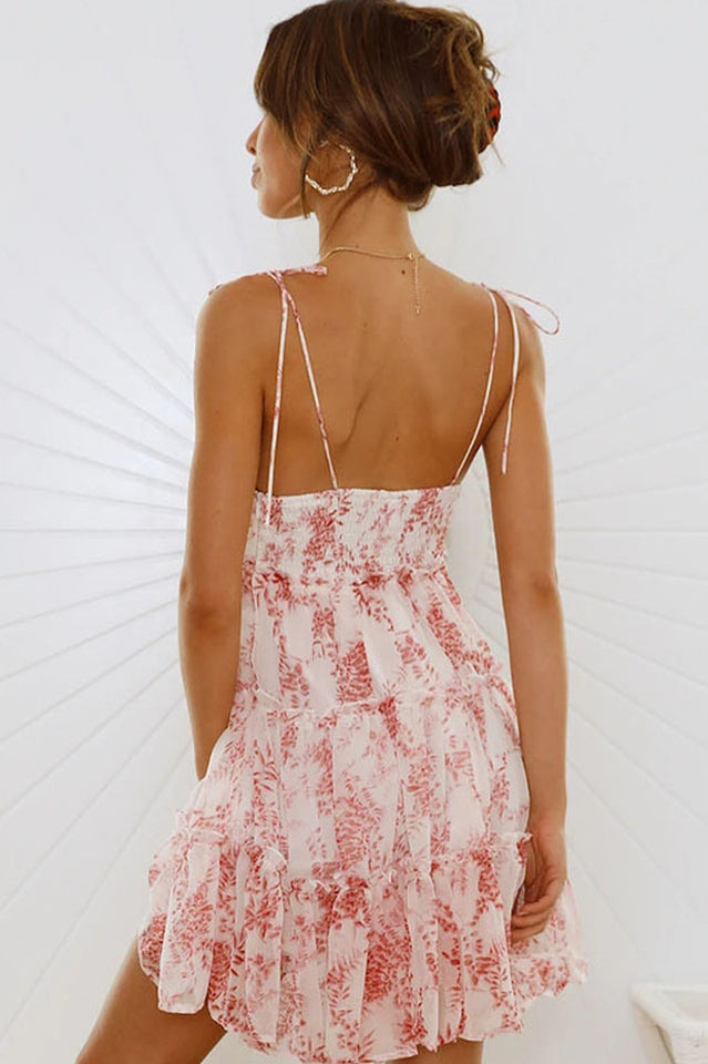 Floral Ruffled Mini Dress | Dress In Beauty Floral Ruffled Mini Dress | Dress In Beauty