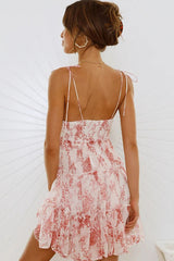 Floral Ruffled Mini Dress | Dress In Beauty Floral Ruffled Mini Dress | Dress In Beauty