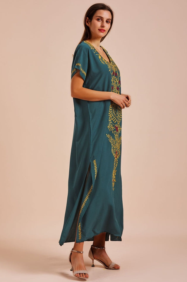 Boho Print Slit Dress | Dress In Beauty Boho Print Slit Dress | Dress In Beauty