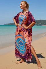 Tropical Pattern Kimono Blouse ( 29 Colors ) | Dress In Beauty Tropical Pattern Kimono Blouse ( 29 Colors ) | Dress In Beauty