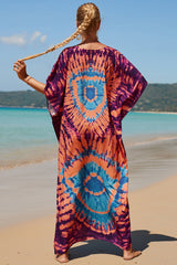 Tropical Pattern Kimono Blouse ( 29 Colors ) | Dress In Beauty Tropical Pattern Kimono Blouse ( 29 Colors ) | Dress In Beauty